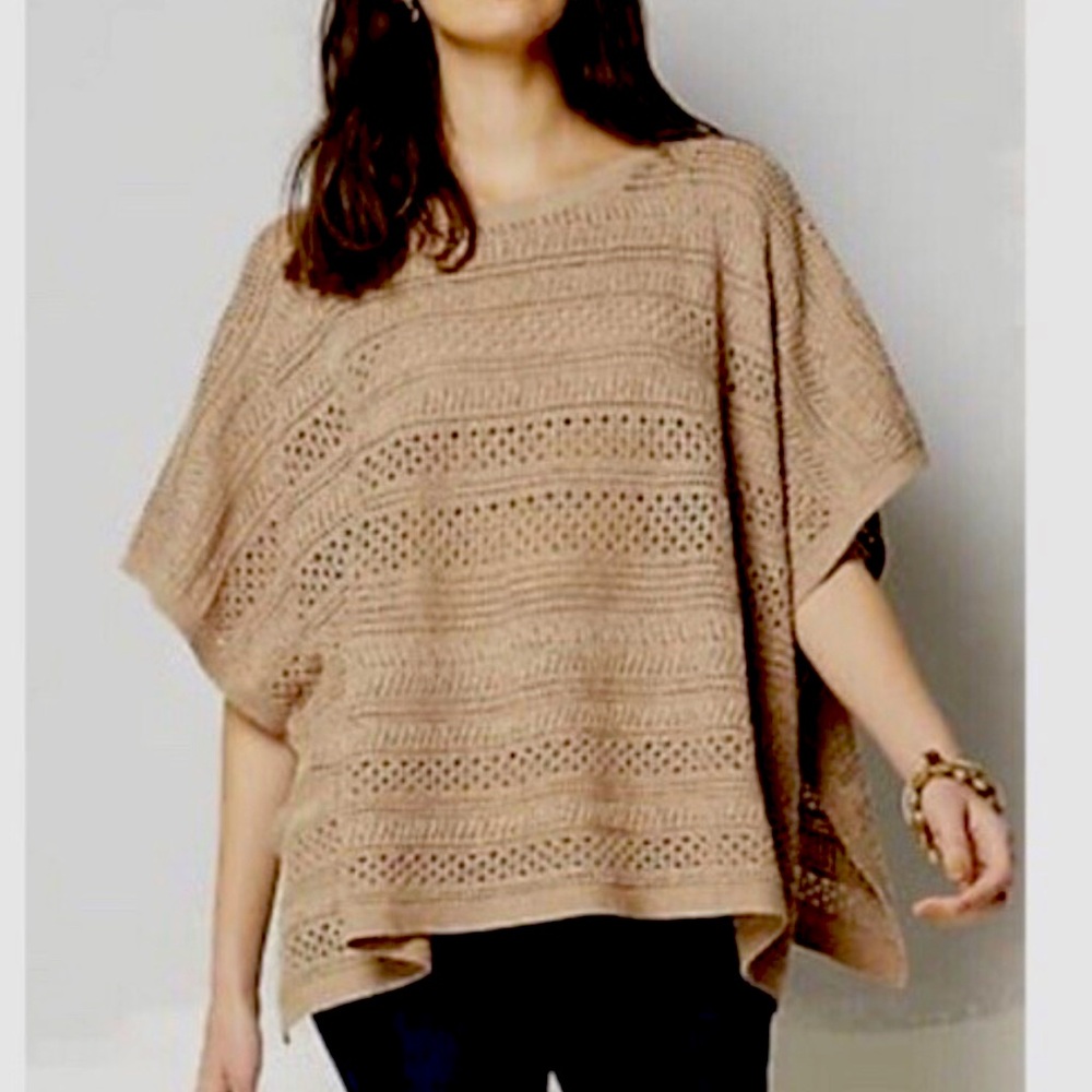 J. Jill Boho Chic Poncho—works well with a layer underneath.